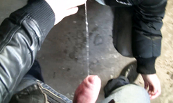 Facial for a slutty ex gf after a long deepthroat blowjob outdoors