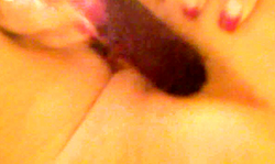 Bathroom masturbation with cute brunette as a horny heroine