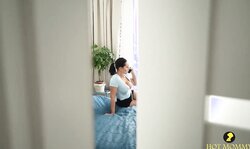 my step Mom tried to hide her cheating as well hard