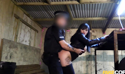 Sweet chick Lottie is being seduced and orally fucked by a cop