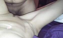 Latino owning white girls pussy