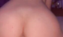 Amateur blonde bouncing on hard dick