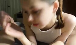 Horny teen get facial after hard missionary pounding live at sexycamx