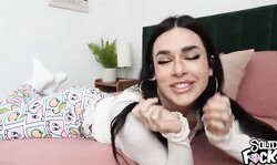 Her booty is phat and mall cop wants in