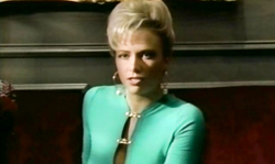 Two guys are having a nice chance to fuck a busty Kylie Ireland