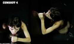 That's it Krystal, swallow them all!