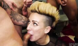 Did you just throw up on my dick?