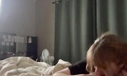 Hidden camera blowjob