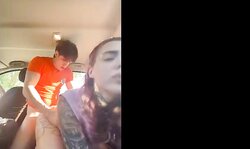 Hot Guy Pounds Girl in Car - Intense Action