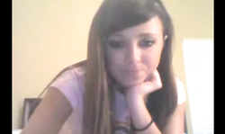 Hot teen on webcam
