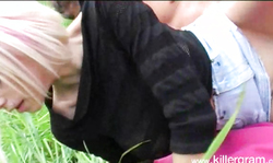 Blonde hooker Delta White adores outdoor cock-riding