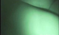 Homemade sex in the night with a cock-swallowing blonde