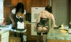 Soft and hard fetish action with a busty ebony slut