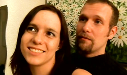 Pussies of kinky amateur babes poked with dildos in group porn