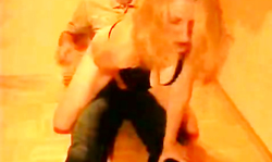 Good old sex with lovely horny cutie in the bathroom