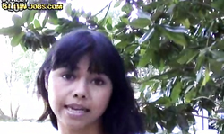 Exotic thai cutie is having her first interracial sex