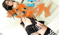 Sexy as fuck Thai bitch is riding a nice boner in cowgirl pose