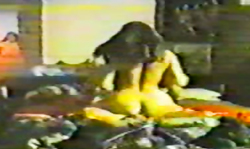 Sexiest Babylon X chick rides a hard dick on a vintage tape