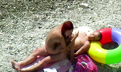 Stunning reality sex with a dick-riding slender redhead