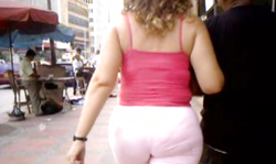 Sweet kinky Mexican babe is having an awesome big booty