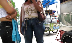 Angelic ebony is having a really incredible big booty!