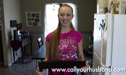 Angelic wife is getting down and grabbing a huge black snake