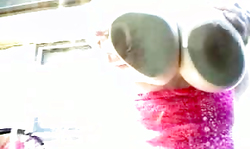 Sweet sexy carwash with a big-breasted Candi Curves!