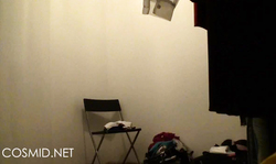 Hot and sensual Cosmid babe is getting nude on the hidden cam