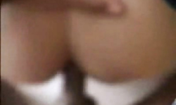 Hard boner is shooting a nice cumshot all over the ass