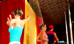 Adorable babes are getting fucked on the Group Sex party