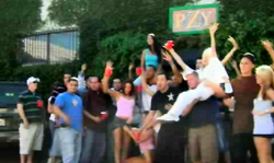 Cock-crazy College Slut blonde gets hardly drilled in the missionary pose