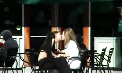 Spy shots of two All Natural lesbians cheating on the boyfriends