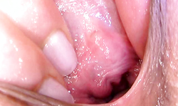 Lustful and angelic beauty shows off her accurate pink hole