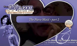 Oldje received a passionate blowjob by a big-tit young slut