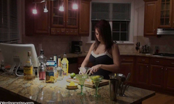 Perfect sex wife Nikki Sims is trying to cook something