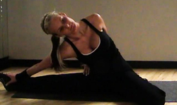 Sporty beauty Phoenix Marie is doing some exercises in a hot way