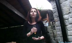 Stranger fucks with an innocent teenager on the street