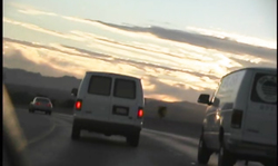 Redhead beauty with tight pussy gets hardly gangbanged in the van