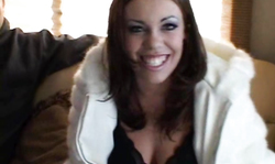 Slutty as fuck girls are getting gangbanged in the bus