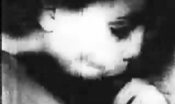 Very old Retro porn in the bedroom with a hot brunette