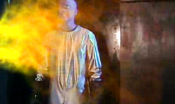 Tall brunette with massive boobies reveals her stunning body