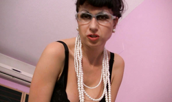 Awesome mademoiselle Trinity slowly undresses and shows her body