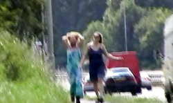 British babes are enjoying public nude fetish so much