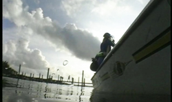 Awesome underwater adventure of two sexy leggy divers