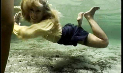 Four sexy as fuck cuties are showing their goods Underwater