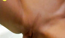 Lusty as hell redhead babe Nikki Belucci sucks her rubber dildo