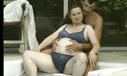 Pregnant mom with big ass is getting nicely seduced