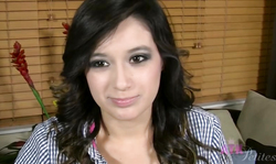 Amateur small teen with big natural boobs and pink hole