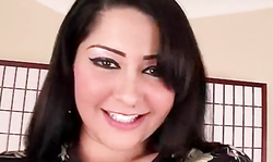 Sweet Asian babe is trying something big for the first time