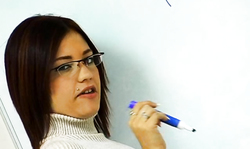 Dirty teacher Brandi Belle rides her student in the classroom